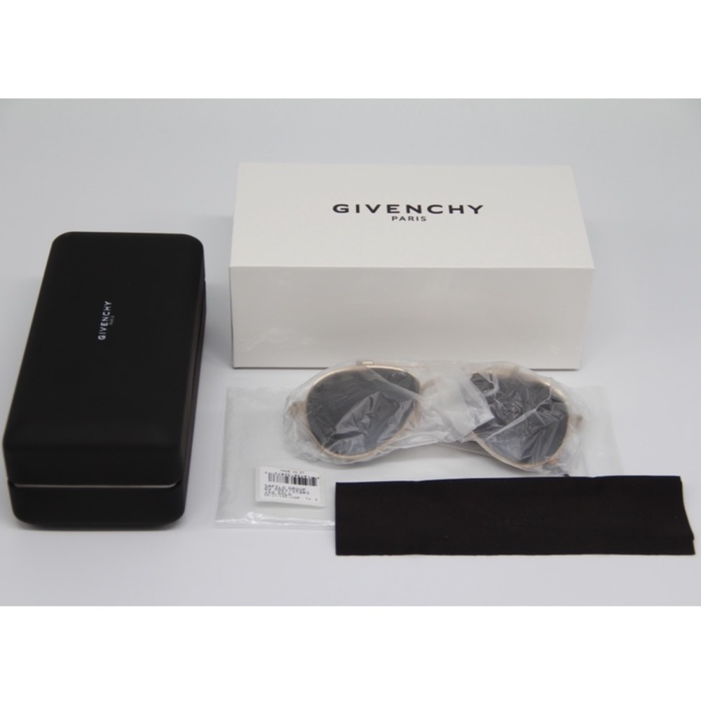 NEW GIVENCHY AVIATOR SUNGLASSES GV7057/STARS J5G GOLD AVIATOR GIVENCHY GV 7057/S - Picture 15 of 15